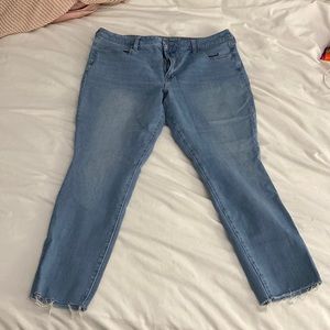 american eagle high rise jeggings